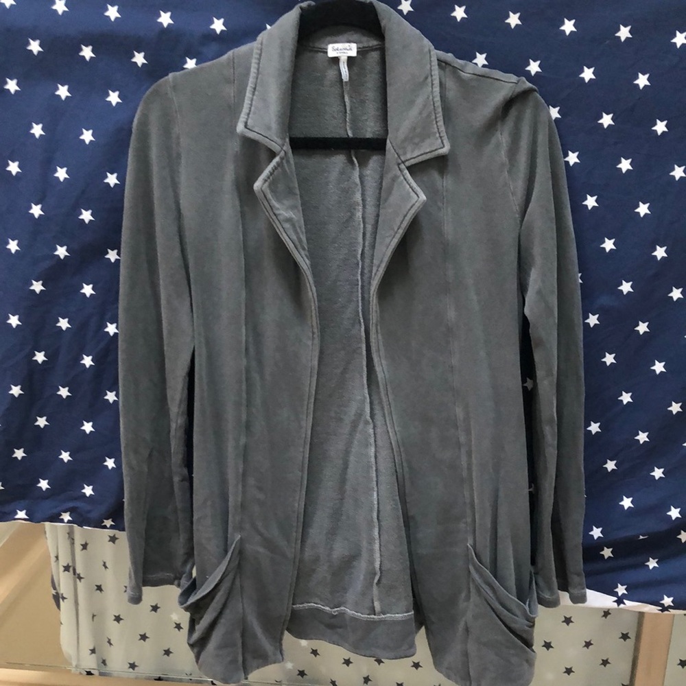 Splendid relaxed cotton blazer